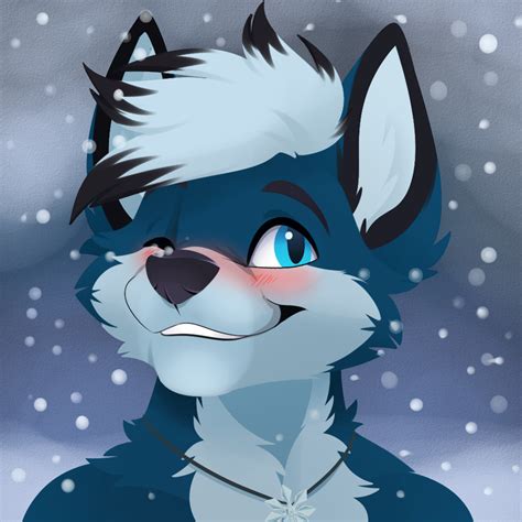 Lineless headshot of myself (Art by Faunbutt) : r/furry