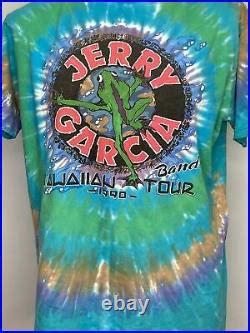1990 VINTAGE JERRY GARCIA BAND HAWAII TOUR T-SHIRT MEN SZ XL GRATEFUL DEAD 90s | Grateful Dead Shirt