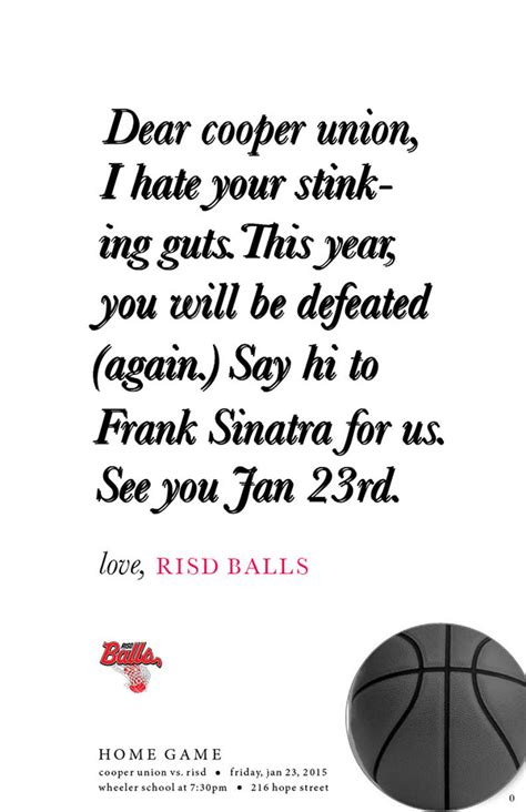 RISD Balls Promotional Posters on RISD Portfolios