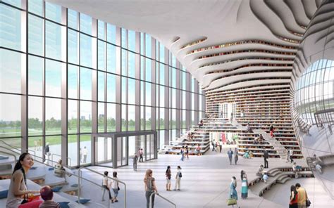 Tianjin Binhai Library - concept design - modlar.com