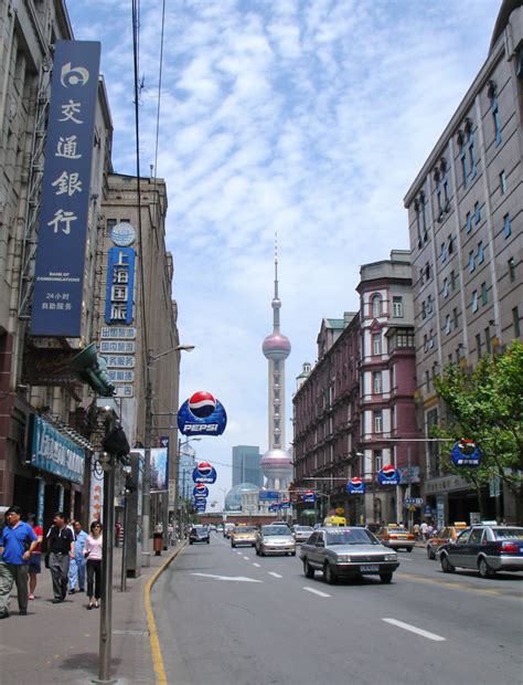 Nanjing Road in Shanghai, China - Travel Photos by Galen R Frysinger, Sheboygan, Wisconsin