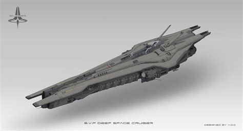 S.V.P deep space cruiser, Dancheng YE on ArtStation at https://www ...