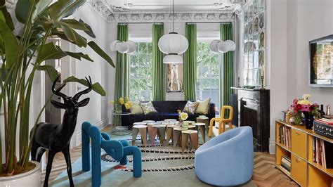 Tour a Designer’s Own Colorful Brooklyn Townhouse | Architectural Digest