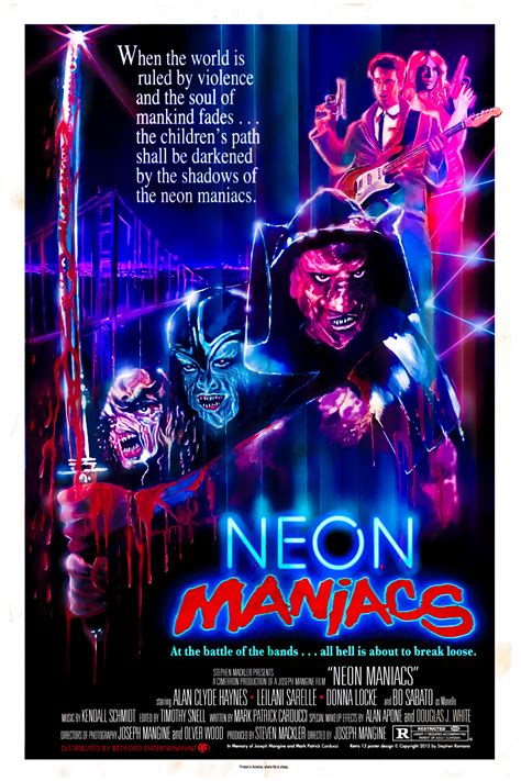 Neon Maniacs (1986) - Posters — The Movie Database (TMDB)