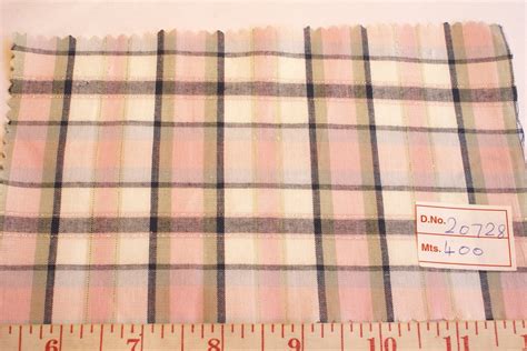 Madras Plaid fabric 7 - MADRAS FABRIC