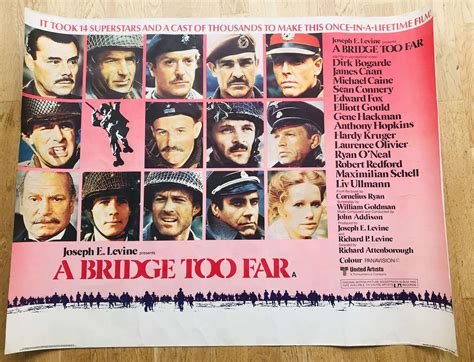 A Bridge too far film poster in Ephemera