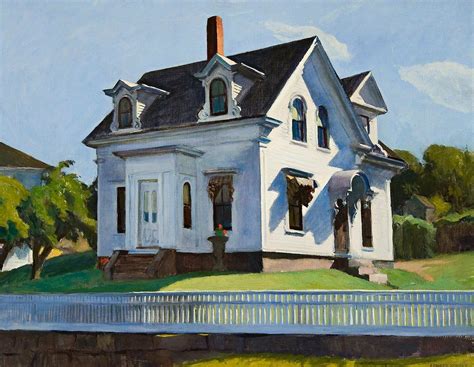 Edward Hopper Hodgskin's House Cape Ann Mass Edward Hopper Paintings ...