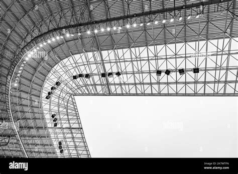 Elements of the stadium construction Stock Photo - Alamy