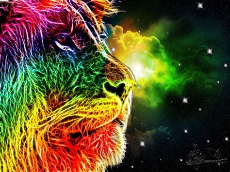 Rainbow Lion Wallpapers - Top Free Rainbow Lion Backgrounds ...