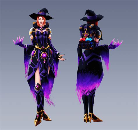 ArtStation - Overwatch Moira Skin Design