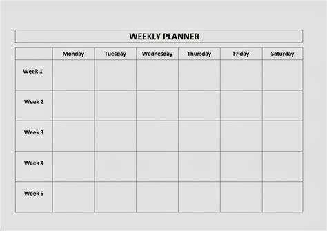 Free MS Word Template - All Post | Excel calendar template, Weekly ...