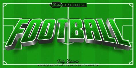 Football Font Style Vectors & Illustrations for Free Download | Freepik