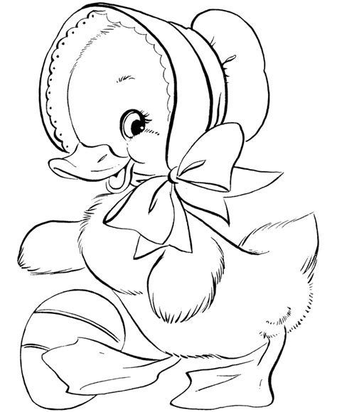 Printable Duck Coloring Pages - Coloring Home