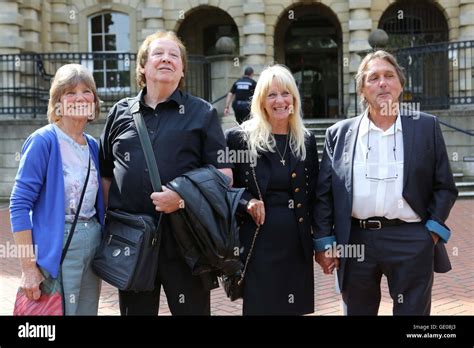 Richard Westwood, 73 (second left) and Leonard "Chip" Hawkes, 70, who ...