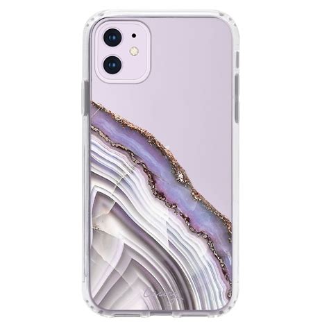 Casery 11H-0266 Agate Case For iPhone 11 (Light Purple) - Walmart.com