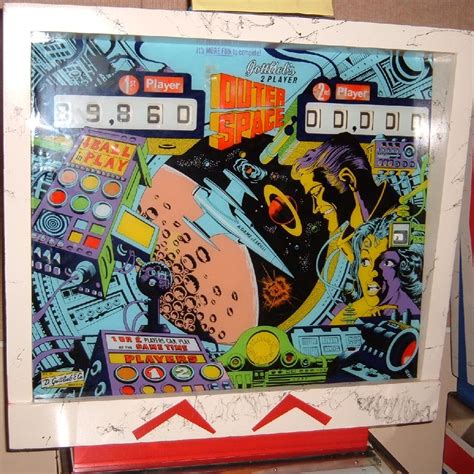 Gottlieb Orbit pinball, Gottlieb Outer Space pinball machine - collector buying