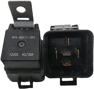 Amazon.com: 2pcs automotive relay VF4-65F11-S01 12V 40/30A : Automotive