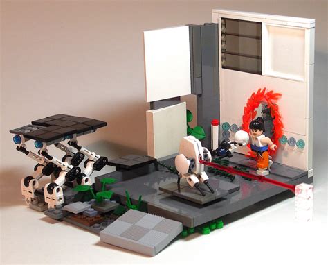 Portal 2 | Very fun build to showcase portal 2 lego ideas iv… | Flickr