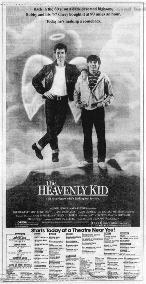 The Heavenly Kid Movie Poster