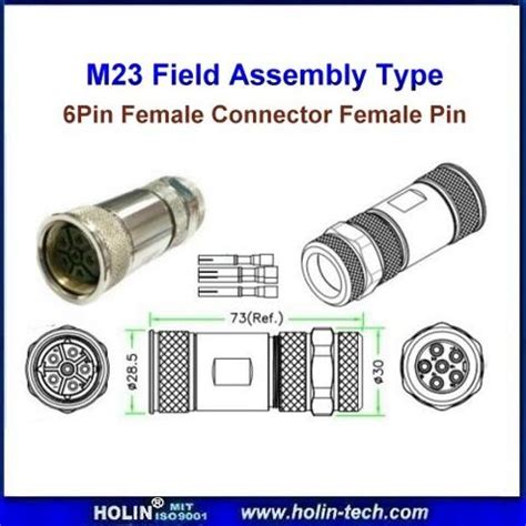 Waterproof M23 Power / Signal / Hybrid Connector | Taiwantrade.com