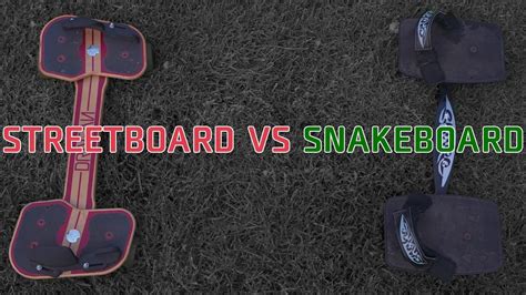 What’s the difference between a Snakeboard and a Streetboard? – Dragan Boards