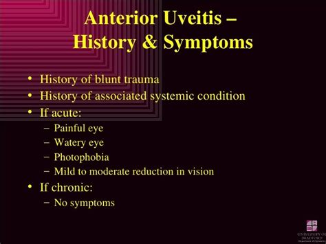 Anterior Uveitis