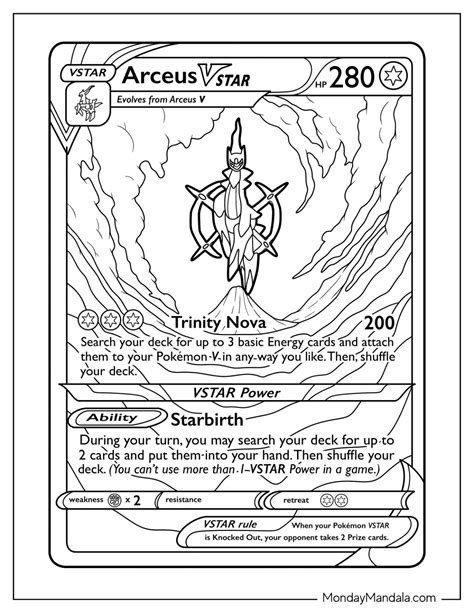 20 Arceus Coloring Pages (Free PDF Printables)