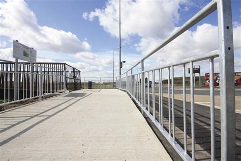 Pedestrian Barrier All our pedestrian safety barriers are fully welded and come complete with ...