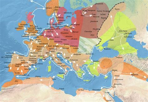 Medieval Europe Map Activity – Interactive Map