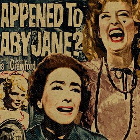 What Ever Happened to Baby Jane Movie Poster | Etsy