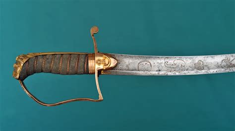 Napoleonic Swords and Sabers Collection: British Light Infantry sword circa 1800 Wellington Army