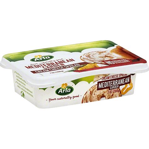 Arla Cream Cheese Spread, Mediterranean Garden | Packaged | Yoder's Country Market