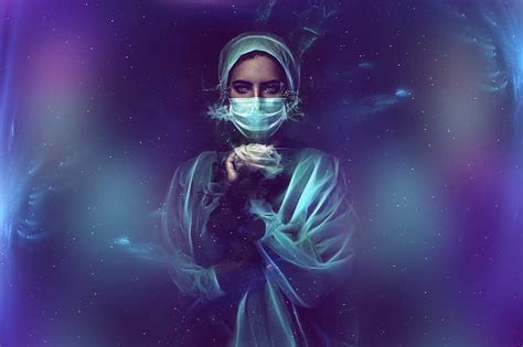 Hope, Covid, pandemic, global, corona, virus, 19, nurse, doctors, dark ...