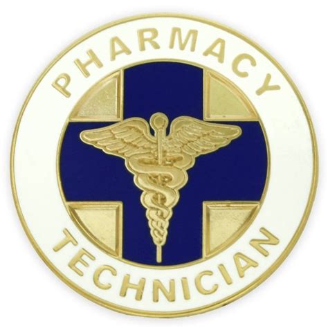 PinMart's Pharmacy Technician PT Medical Enamel Lapel Pin - CJ11QIG9UXP