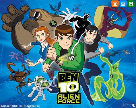 BEN 10 ALIEN FORCE EPISODES IN HINDI HD - KARTOOON HINDI_ME