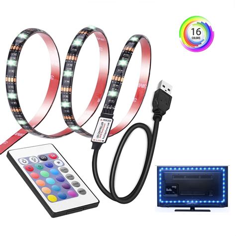 LED TV Backlights, RGB LED Strip Lights,USB Multi-Colour LED Light ...