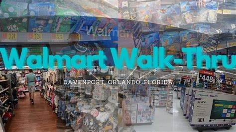 Walmart Supercentre - Davenport, Orlando - Haines City - A Must Vacation Shop For Tourists - YouTube