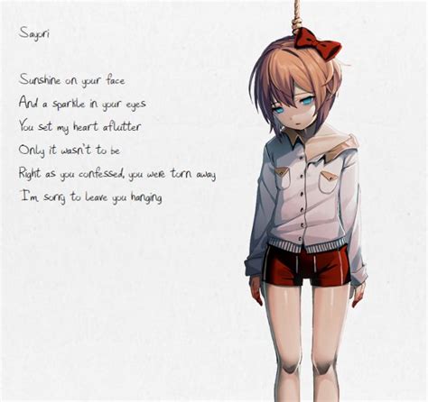 Sayori, An acrostic poem (1/4) : r/DDLC