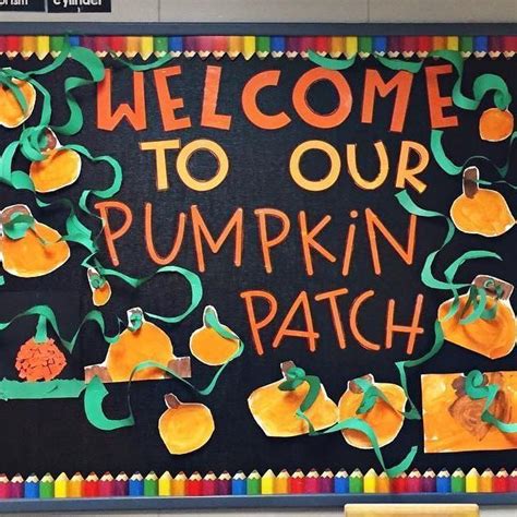 Fall Bulletin Board Welcome to our pumpkin patch Fall Bulletin Board ...