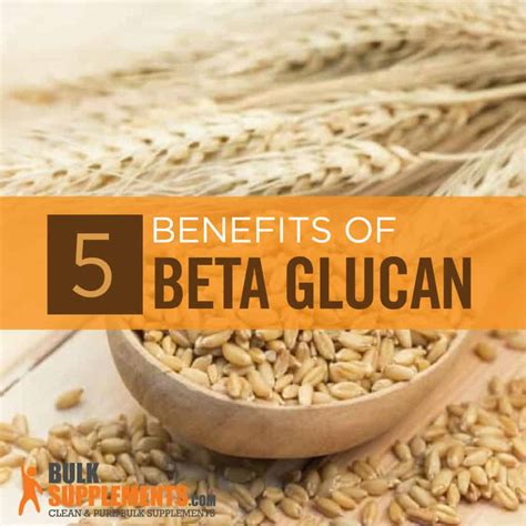 Beta Glucan Benefits, Side Effects and Dosage