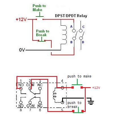 Latching Contactor Circuit Diagram