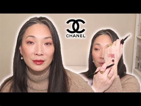 CHANEL - Full Face and NEW Lip Liner Swatches! - YouTube