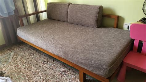 Scanteak Daybed, Furniture & Home Living, Furniture, Sofas on Carousell