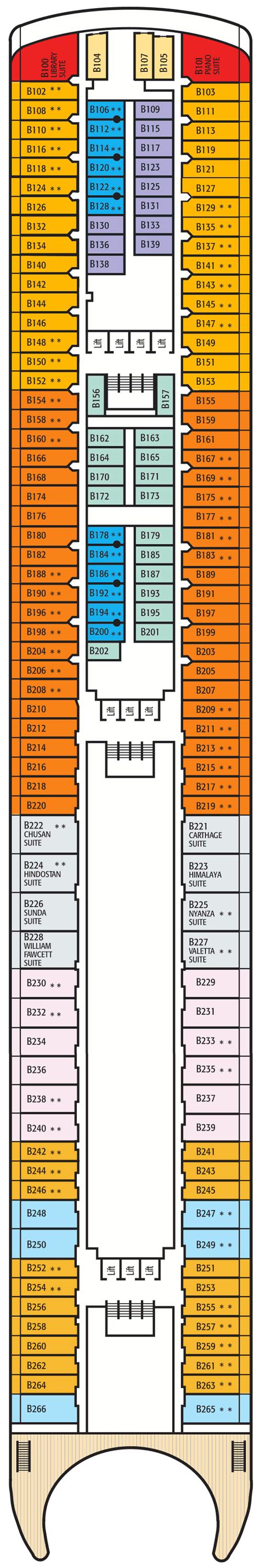 Aurora deck plans - Cruiseline.com