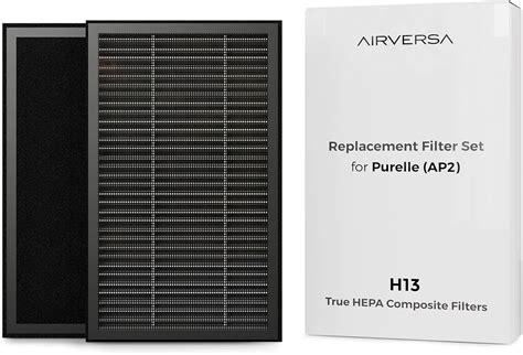 Airversa Air Purifiers Replacement Filter Set, H13 True HEPA for AP2 Purelle(1Pair) – BigaMart