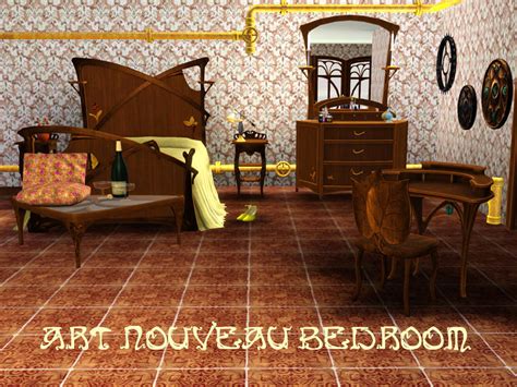 ShinoKCR's Art Nouveau Bedroom