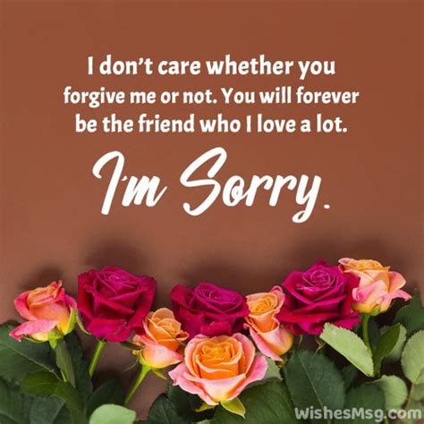 Sorry Messages for Friends - Apology Quotes | WishesMsg (2023)