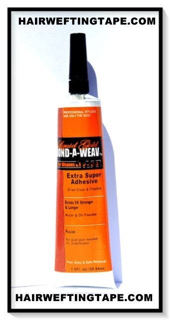 Liquid Gold Bond A Weave Hair Extension glue – HWTape.com-Really Love ...