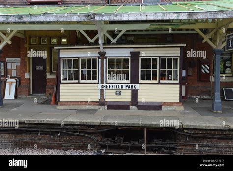 Sheffield Park Railway Station, The Bluebell Railway Stock Photo, Royalty Free Image: 49508866 ...