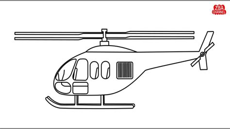 Ayo Belajar Menggambar dan Mewarnai Helikopter Warna Warni - YouTube